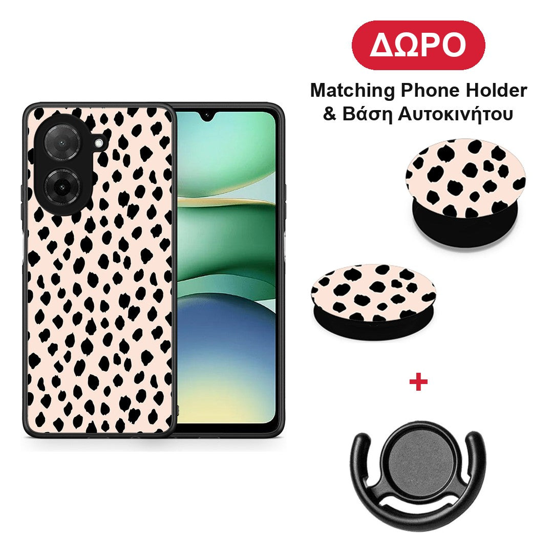 New Polka Dots - Xiaomi Redmi A5 θήκη + Δώρο Phone Holder & Βάση Αυτοκινήτου