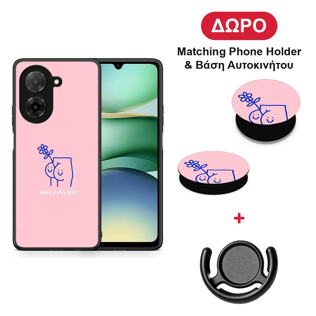 Nice Day - Xiaomi Redmi A5 θήκη + Δώρο Phone Holder & Βάση Αυτοκινήτου