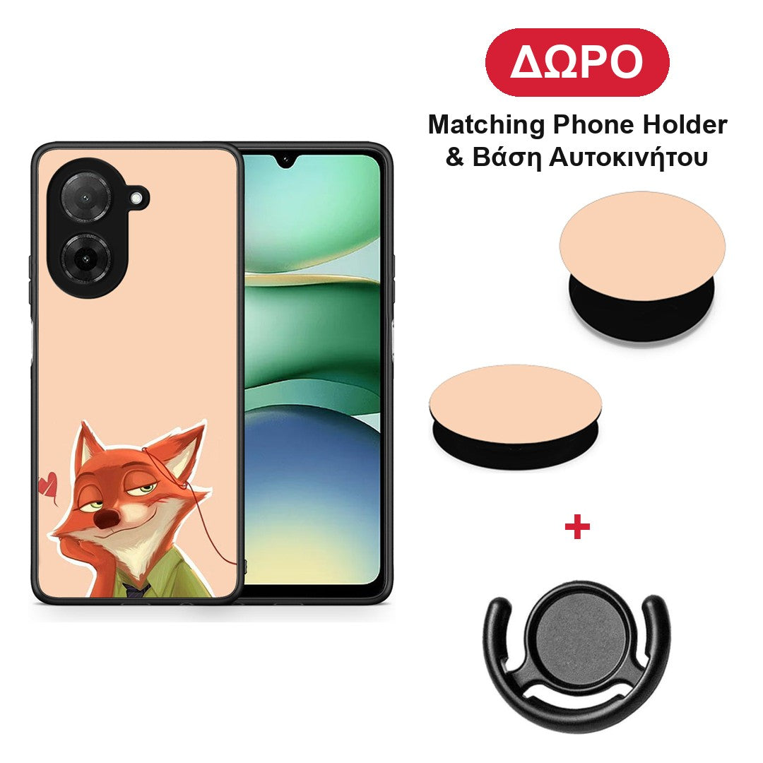 Nick Wilde And Judy Hopps Love 1 - Xiaomi Redmi A5 θήκη + Δώρο Phone Holder & Βάση Αυτοκινήτου