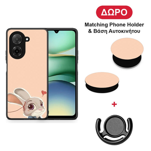 Nick Wilde And Judy Hopps Love 2 - Xiaomi Redmi A5 θήκη + Δώρο Phone Holder & Βάση Αυτοκινήτου