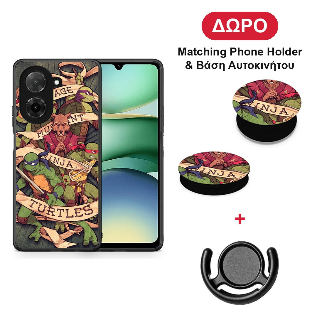 Ninja Turtles - Xiaomi Redmi A5 θήκη + Δώρο Phone Holder & Βάση Αυτοκινήτου