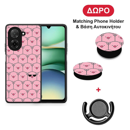 Pig Glasses - Xiaomi Redmi A5 θήκη + Δώρο Phone Holder & Βάση Αυτοκινήτου