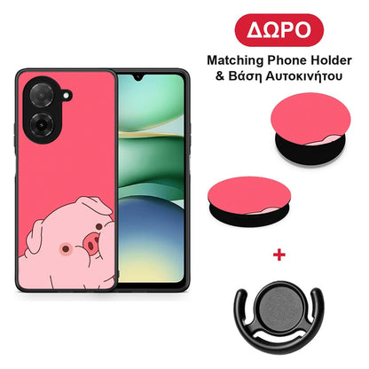 Pig Love 1 - Xiaomi Redmi A5 θήκη + Δώρο Phone Holder & Βάση Αυτοκινήτου
