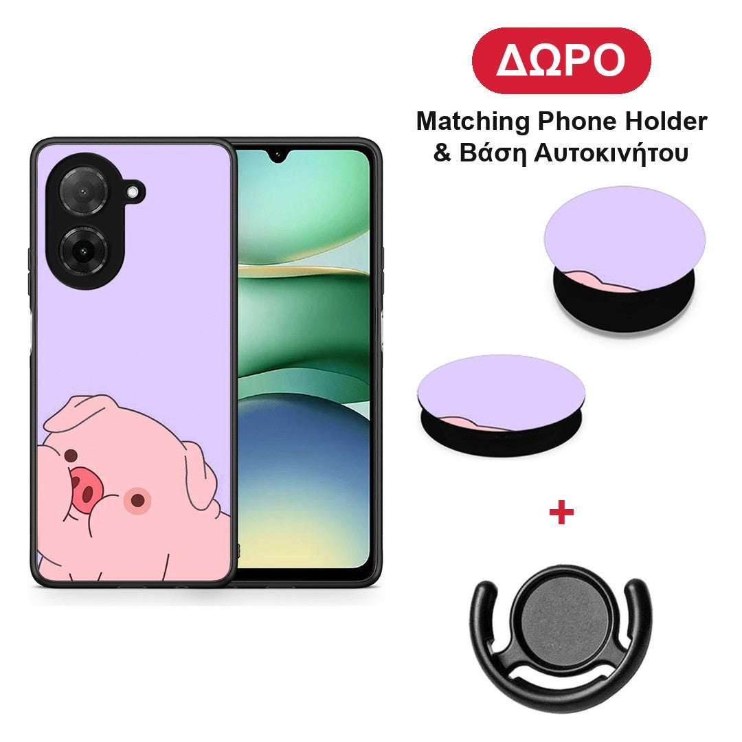 Pig Love 2 - Xiaomi Redmi A5 θήκη + Δώρο Phone Holder & Βάση Αυτοκινήτου