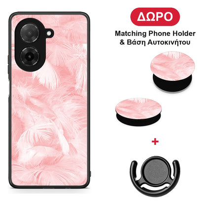 xiaomi-redmi-a5-pink-feather-boho-case ΔΩΡΟ