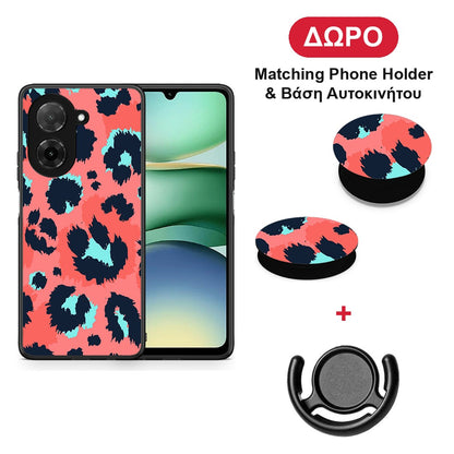 Animal Pink Leopard - Xiaomi Redmi A5 θήκη + Δώρο Phone Holder & Βάση Αυτοκινήτου