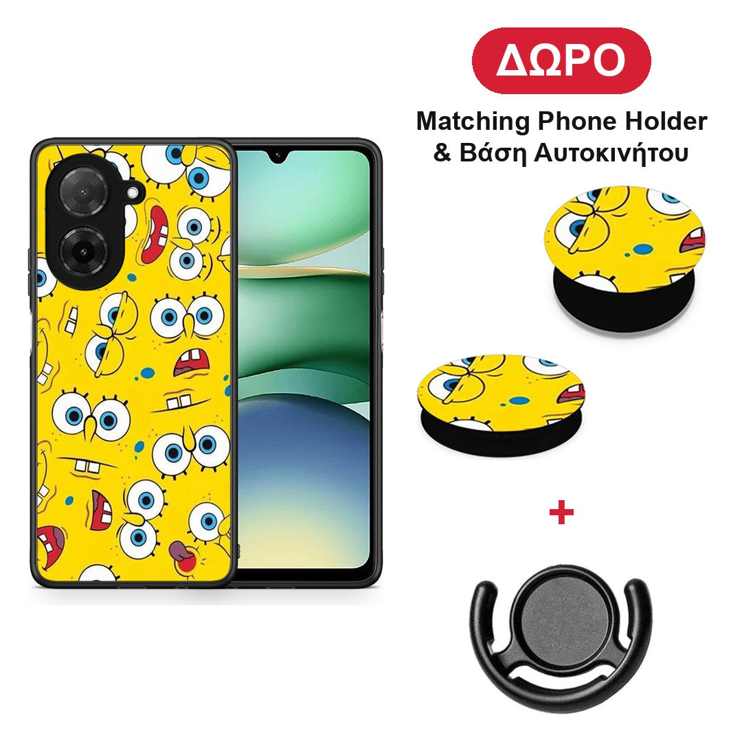 PopArt Sponge - Xiaomi Redmi A5 θήκη + Δώρο Phone Holder & Βάση Αυτοκινήτου