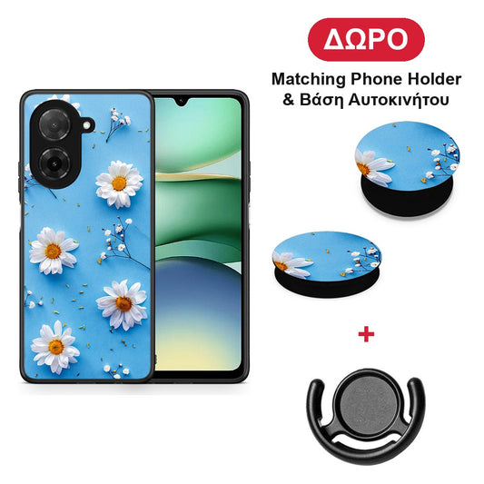 Real Daisies - Xiaomi Redmi A5 θήκη + Δώρο Phone Holder & Βάση Αυτοκινήτου