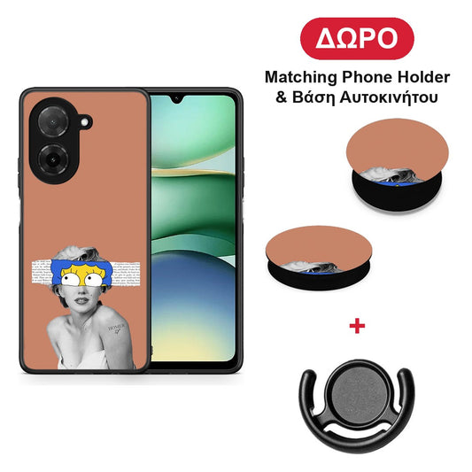 Sim Merilyn - Xiaomi Redmi A5 θήκη + Δώρο Phone Holder & Βάση Αυτοκινήτου