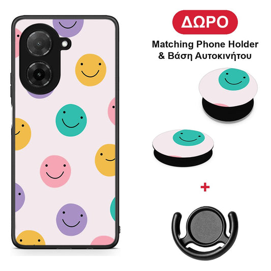 xiaomi-redmi-a5-smiley-faces-case ΔΩΡΟ