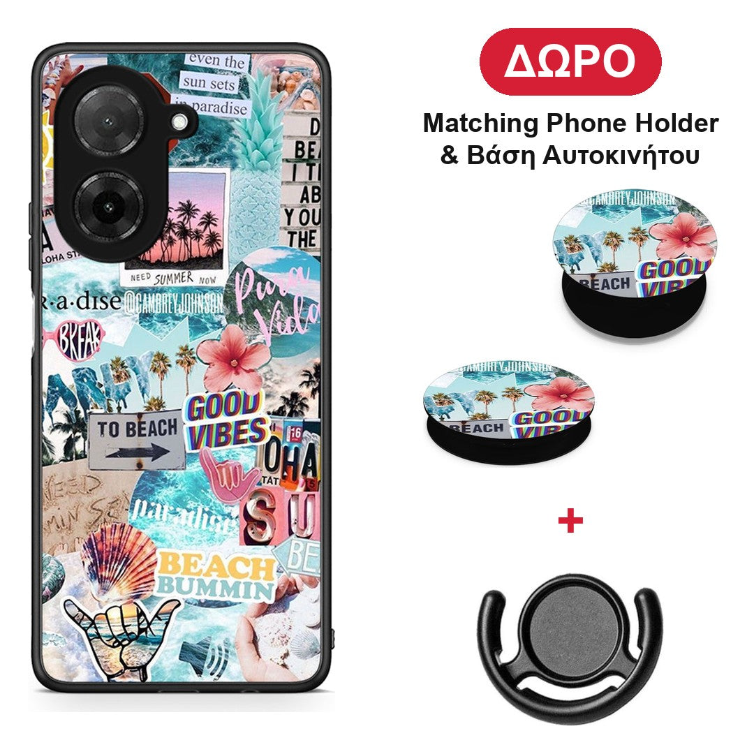 Summer Vibes - Xiaomi Redmi A5 θήκη + Δώρο Phone Holder & Βάση Αυτοκινήτου