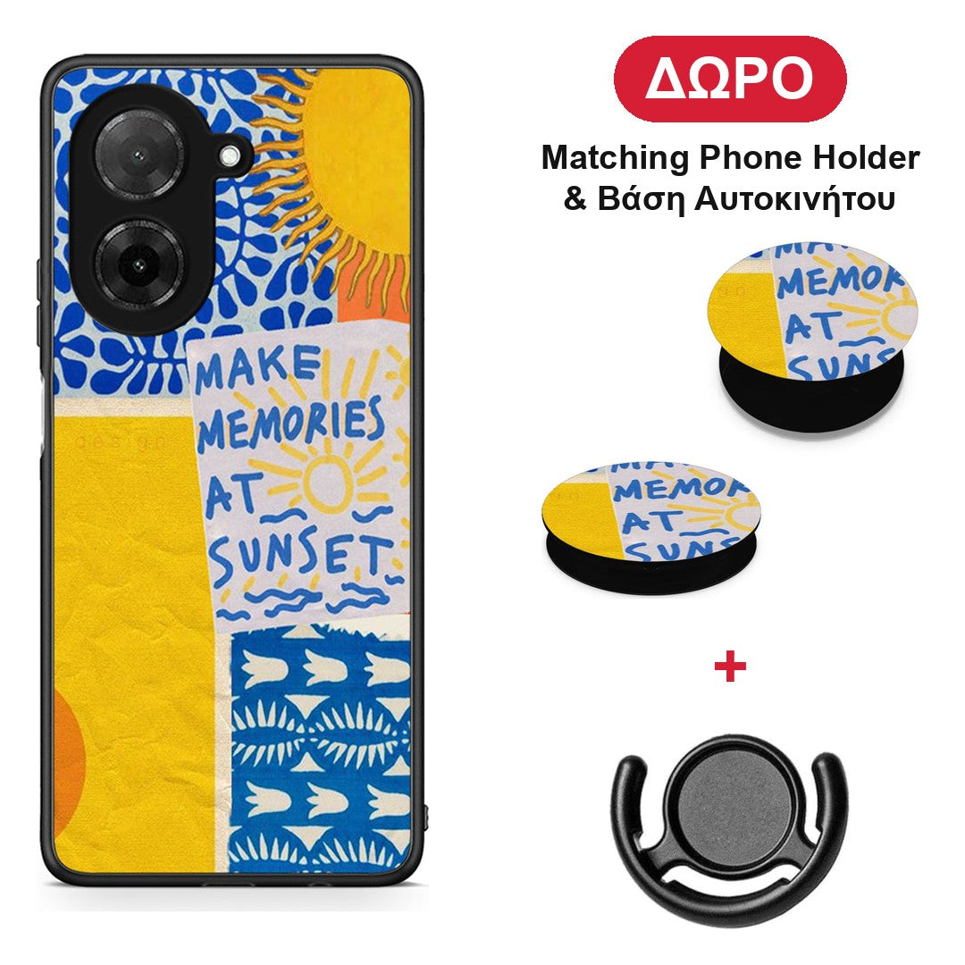 Sunset Memories - Xiaomi Redmi A5 θήκη + Δώρο Phone Holder & Βάση Αυτοκινήτου