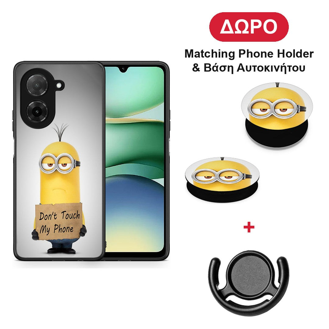 Text Minion - Xiaomi Redmi A5 θήκη + Δώρο Phone Holder & Βάση Αυτοκινήτου