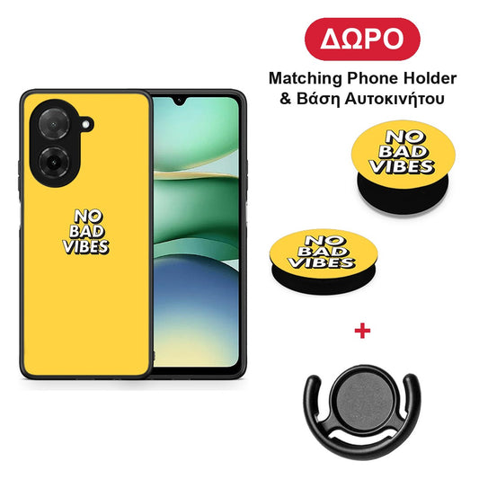Text Vibes - Xiaomi Redmi A5 θήκη + Δώρο Phone Holder & Βάση Αυτοκινήτου