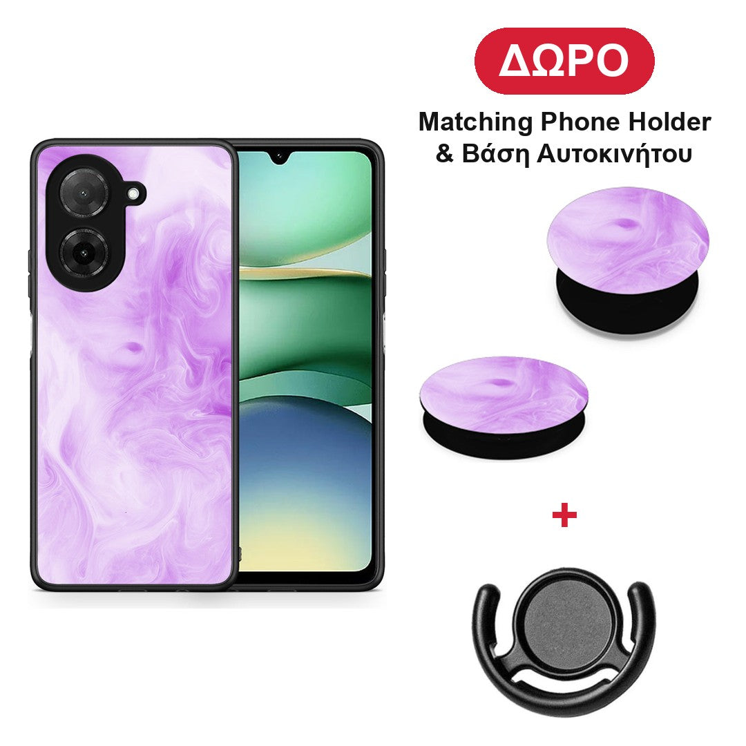 Watercolor Lavender - Xiaomi Redmi A5 θήκη + Δώρο Phone Holder & Βάση Αυτοκινήτου