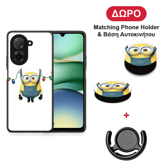 Xmas Minion Lights - Xiaomi Redmi A5 θήκη + Δώρο Phone Holder & Βάση Αυτοκινήτου