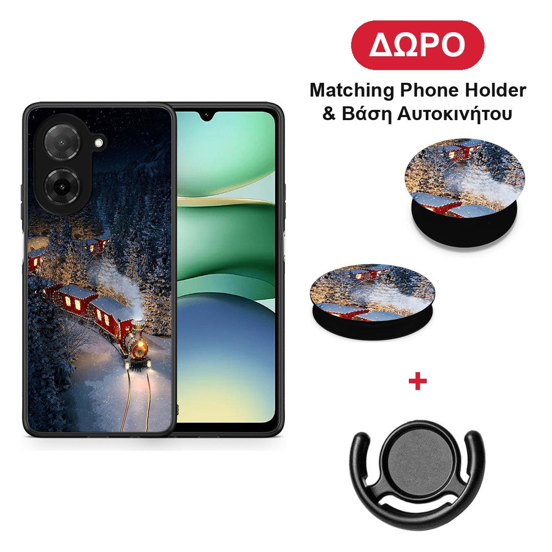 Xmas Train - Xiaomi Redmi A5 θήκη + Δώρο Phone Holder & Βάση Αυτοκινήτου