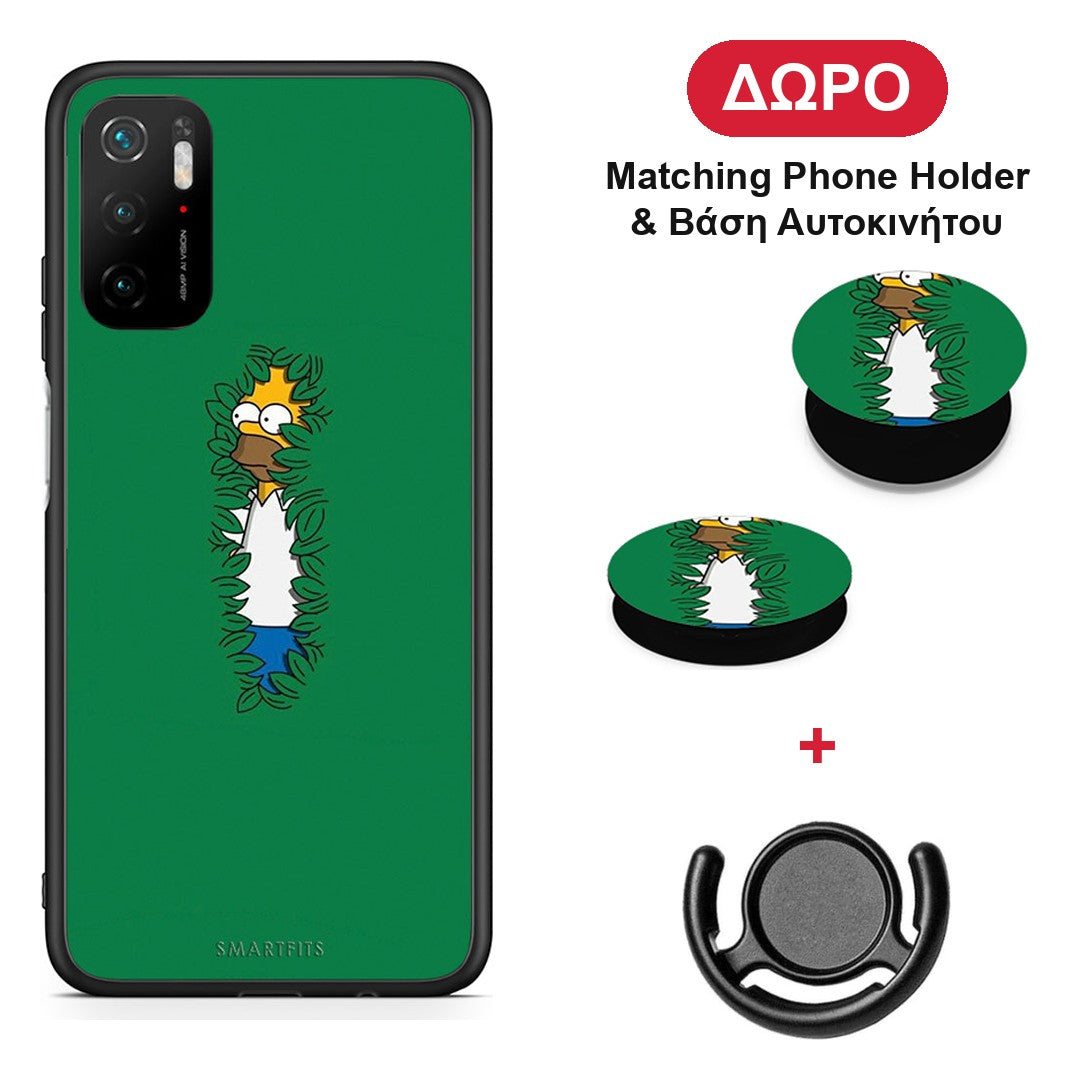 Bush Man - Xiaomi Redmi Note 10 5G θήκη + Δώρο Phone Holder & Βάση Αυτοκινήτου