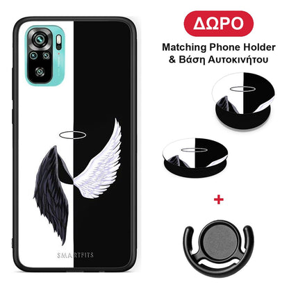 Angels Demons - Xiaomi Redmi Note 10S / 10 4G θήκη + Δώρο Phone Holder & Βάση Αυτοκινήτου