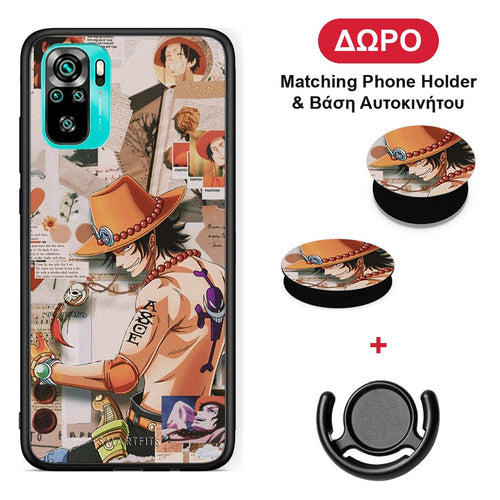 Anime Collage - Xiaomi Redmi Note 10S / 10 4G θήκη + Δώρο Phone Holder & Βάση Αυτοκινήτου