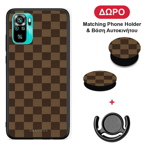 Designer Glamour - Xiaomi Redmi Note 10S / 10 4G θήκη + Δώρο Phone Holder & Βάση Αυτοκινήτου