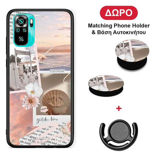 Golden Hour - Xiaomi Redmi Note 10S / 10 4G θήκη + Δώρο Phone Holder & Βάση Αυτοκινήτου