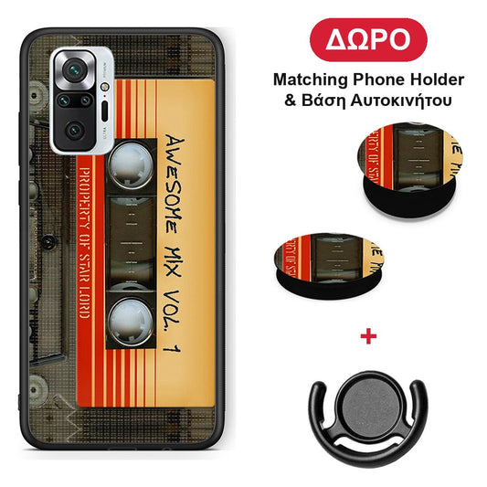 Awesome Mix - Xiaomi Redmi Note 10 Pro / 10 Pro Max θήκη + Δώρο Phone Holder & Βάση Αυτοκινήτου