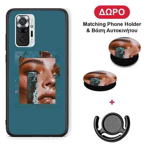 Cry An Ocean - Xiaomi Redmi Note 10 Pro / 10 Pro Max θήκη + Δώρο Phone Holder & Βάση Αυτοκινήτου