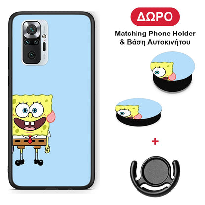 Friends Bob - Xiaomi Redmi Note 10 Pro / 10 Pro Max θήκη + Δώρο Phone Holder & Βάση Αυτοκινήτου