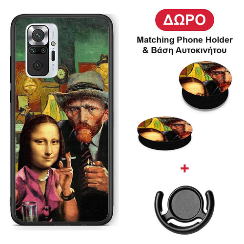 Funny Art - Xiaomi Redmi Note 10 Pro / 10 Pro Max θήκη + Δώρο Phone Holder & Βάση Αυτοκινήτου