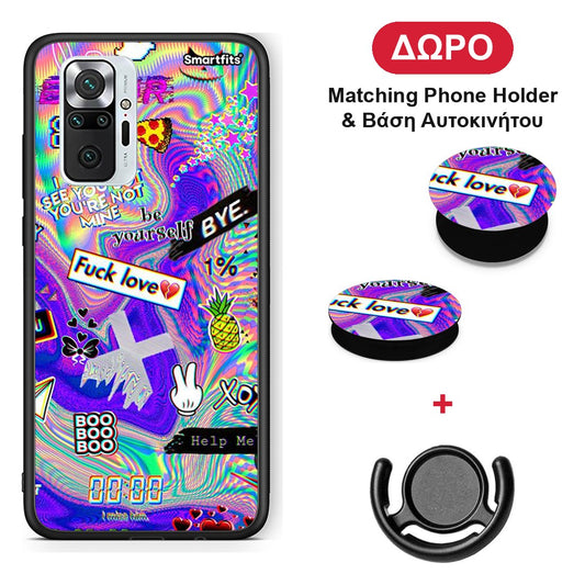 Game Over - Xiaomi Redmi Note 10 Pro / 10 Pro Max θήκη + Δώρο Phone Holder & Βάση Αυτοκινήτου