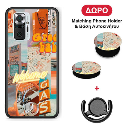 Groovy Babe - Xiaomi Redmi Note 10 Pro / 10 Pro Max θήκη + Δώρο Phone Holder & Βάση Αυτοκινήτου