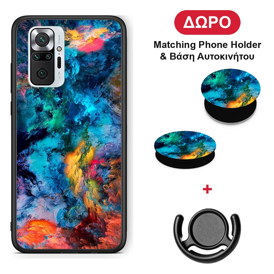 Paint Crayola - Xiaomi Redmi Note 10 Pro / 10 Pro Max θήκη + Δώρο Phone Holder & Βάση Αυτοκινήτου