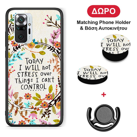 Stress Over - Xiaomi Redmi Note 10 Pro / 10 Pro Max θήκη + Δώρο Phone Holder & Βάση Αυτοκινήτου