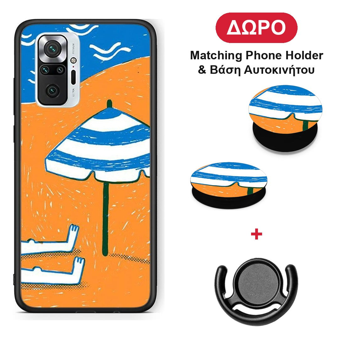Summering - Xiaomi Redmi Note 10 Pro / 10 Pro Max θήκη + Δώρο Phone Holder & Βάση Αυτοκινήτου