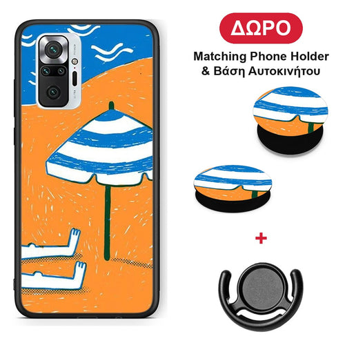 Summering - Xiaomi Redmi Note 10 Pro / 10 Pro Max θήκη + Δώρο Phone Holder & Βάση Αυτοκινήτου