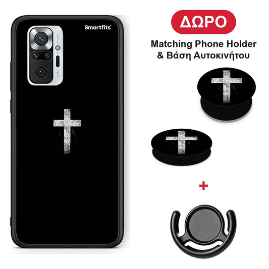 White Cross - Xiaomi Redmi Note 10 Pro / 10 Pro Max θήκη + Δώρο Phone Holder & Βάση Αυτοκινήτου