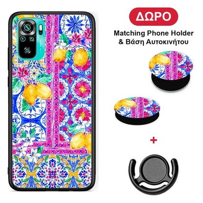 Retro Spring - Xiaomi Redmi Note 10S / 10 4G θήκη + Δώρο Phone Holder & Βάση Αυτοκινήτου