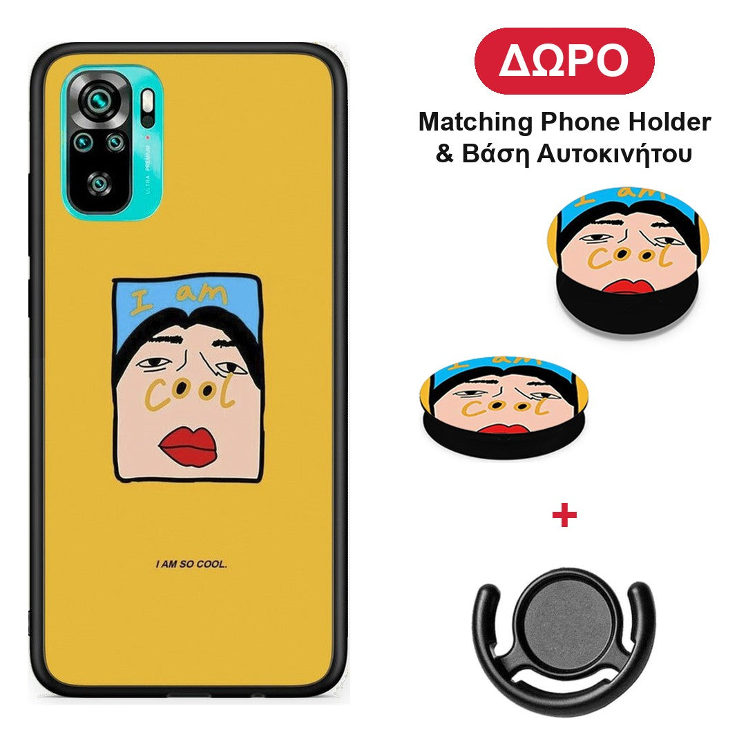 So Cool - Xiaomi Redmi Note 10S / 10 4G θήκη + Δώρο Phone Holder & Βάση Αυτοκινήτου