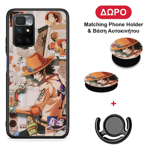 Anime Collage - Xiaomi Redmi 10 θήκη + Δώρο Phone Holder & Βάση Αυτοκινήτου