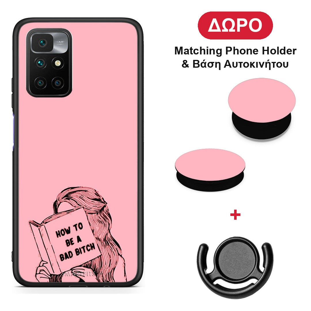 Bad Bitch - Xiaomi Redmi 10 θήκη + Δώρο Phone Holder & Βάση Αυτοκινήτου