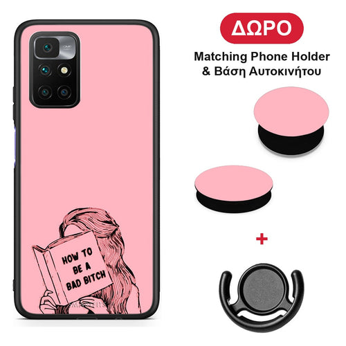 Bad Bitch - Xiaomi Redmi 10 θήκη + Δώρο Phone Holder & Βάση Αυτοκινήτου