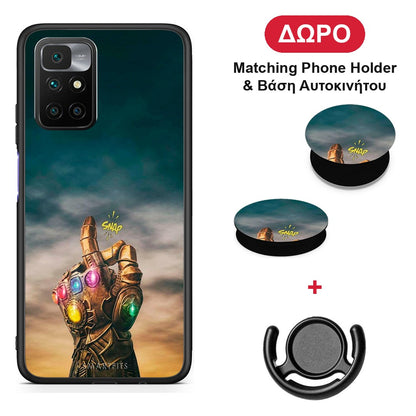 Infinity Snap - Xiaomi Redmi 10 θήκη + Δώρο Phone Holder & Βάση Αυτοκινήτου