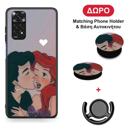 Mermaid Couple - Xiaomi Redmi 10 θήκη + Δώρο Phone Holder & Βάση Αυτοκινήτου