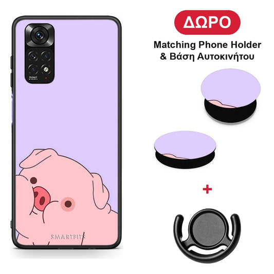 Pig Love 2 - Xiaomi Redmi 10 θήκη + Δώρο Phone Holder & Βάση Αυτοκινήτου