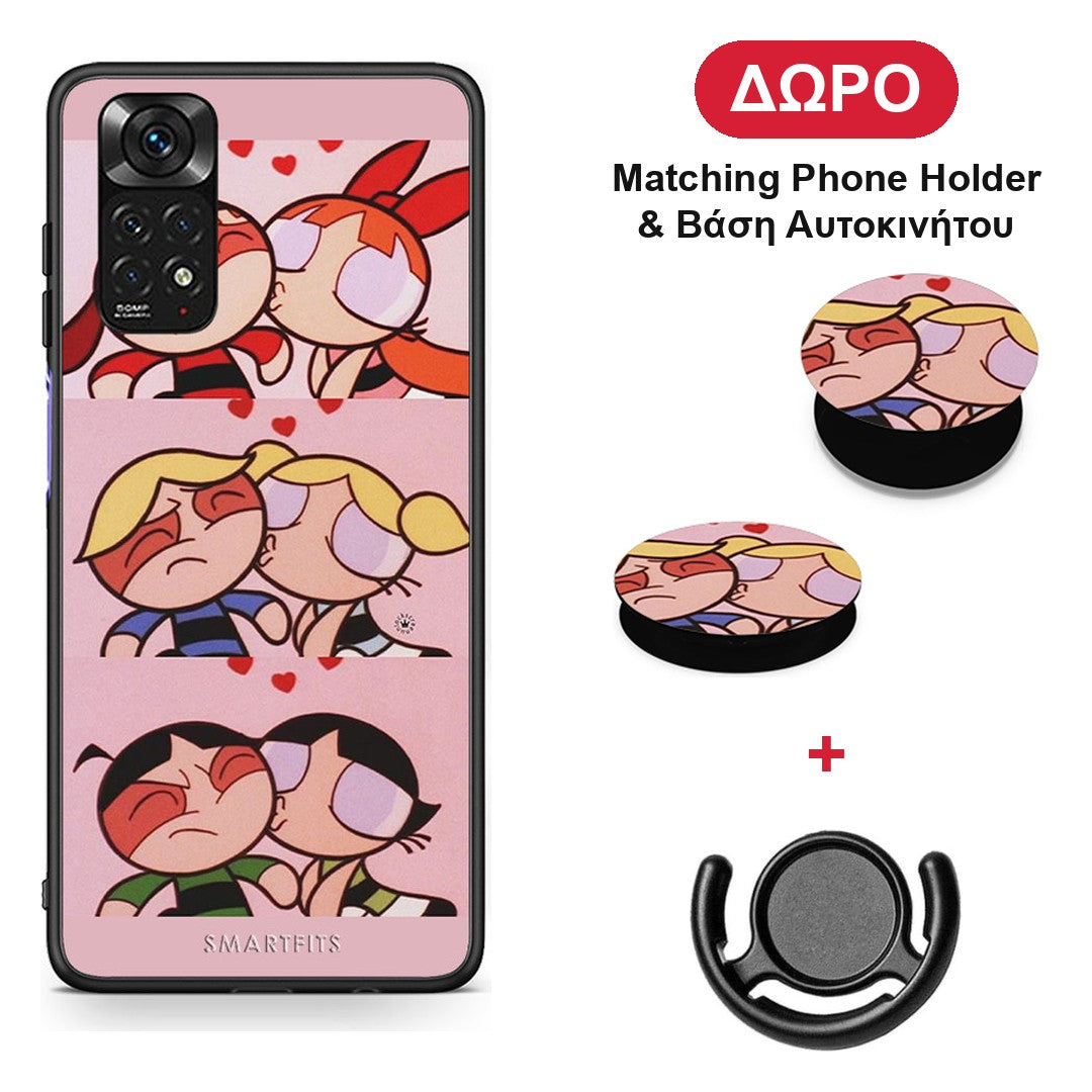 Puff Love - Xiaomi Redmi 10 θήκη + Δώρο Phone Holder & Βάση Αυτοκινήτου