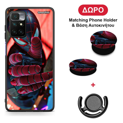 Spider Hand - Xiaomi Redmi 10 θήκη + Δώρο Phone Holder & Βάση Αυτοκινήτου