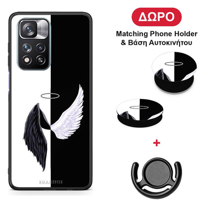 Angels Demons - Xiaomi Redmi Note 11 Pro+ 5G θήκη + Δώρο Phone Holder & Βάση Αυτοκινήτου
