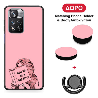 Bad Bitch - Xiaomi Redmi Note 11 Pro+ 5G θήκη + Δώρο Phone Holder & Βάση Αυτοκινήτου