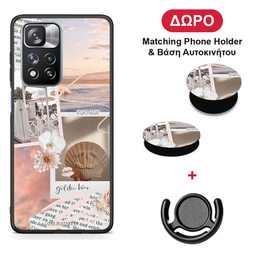 Golden Hour - Xiaomi Redmi Note 11 Pro+ 5G θήκη + Δώρο Phone Holder & Βάση Αυτοκινήτου